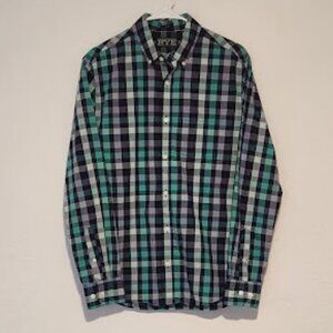 Rye Men's Long Sleeve Button-down Shirt Size Medium